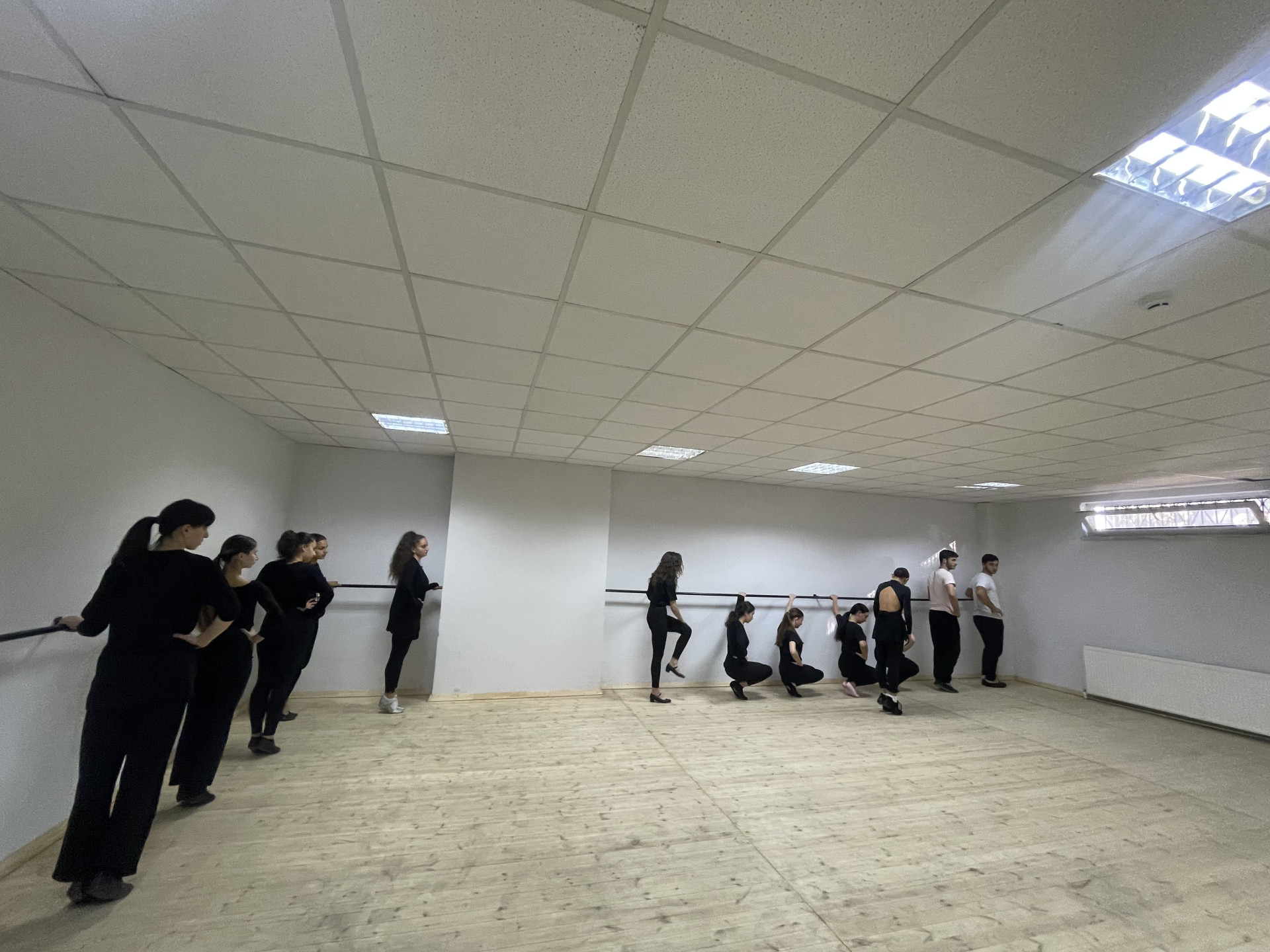 "Abkhazia" dancer Megi Gakharia's master class at IBSU