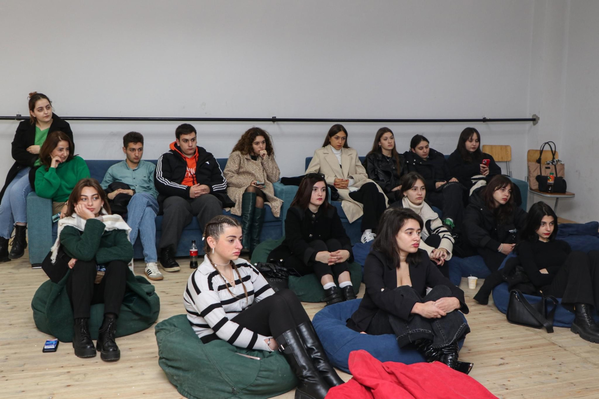 Journalist and TV presenter Keta Tsitskishvili met with IBSU students